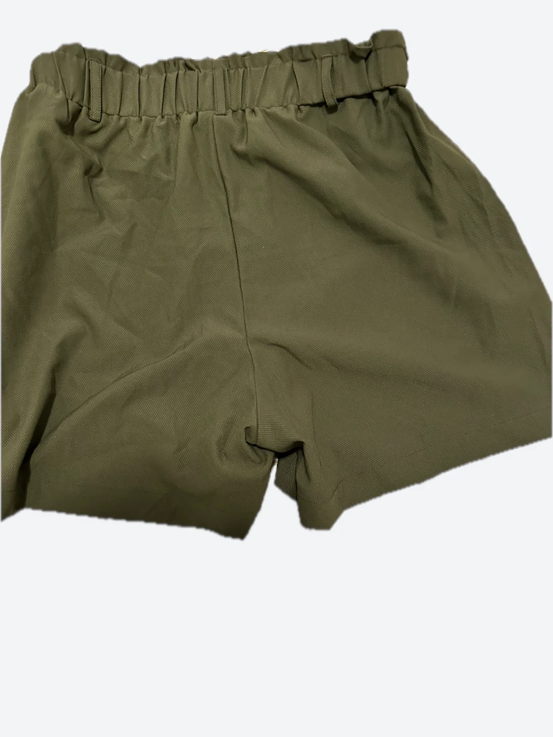 Grey Denim Shorts
