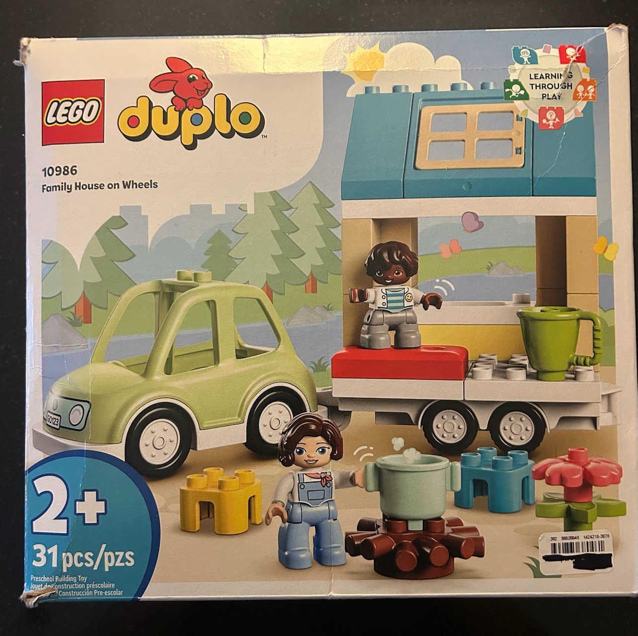 LEGO Duplo Family House on Wheels (10986) Building Toy Set