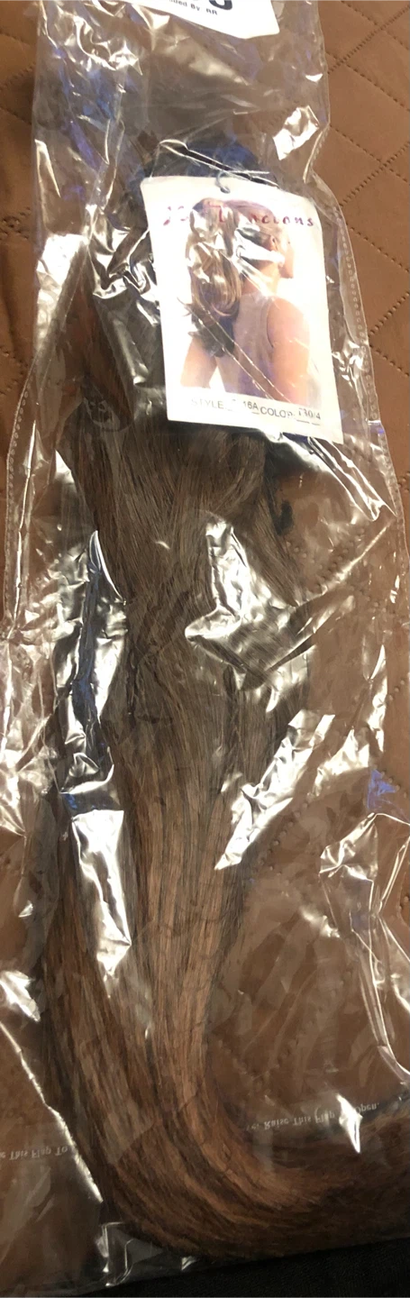 Brown X-Tensions Ponytail Hair Piece B-16A T30/4 - photo 2