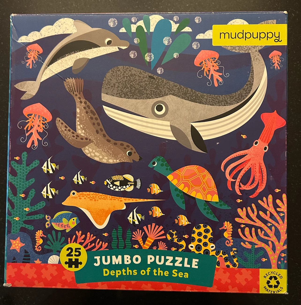 Mudpuppy Jumbo Puzzle - Depths of the Sea