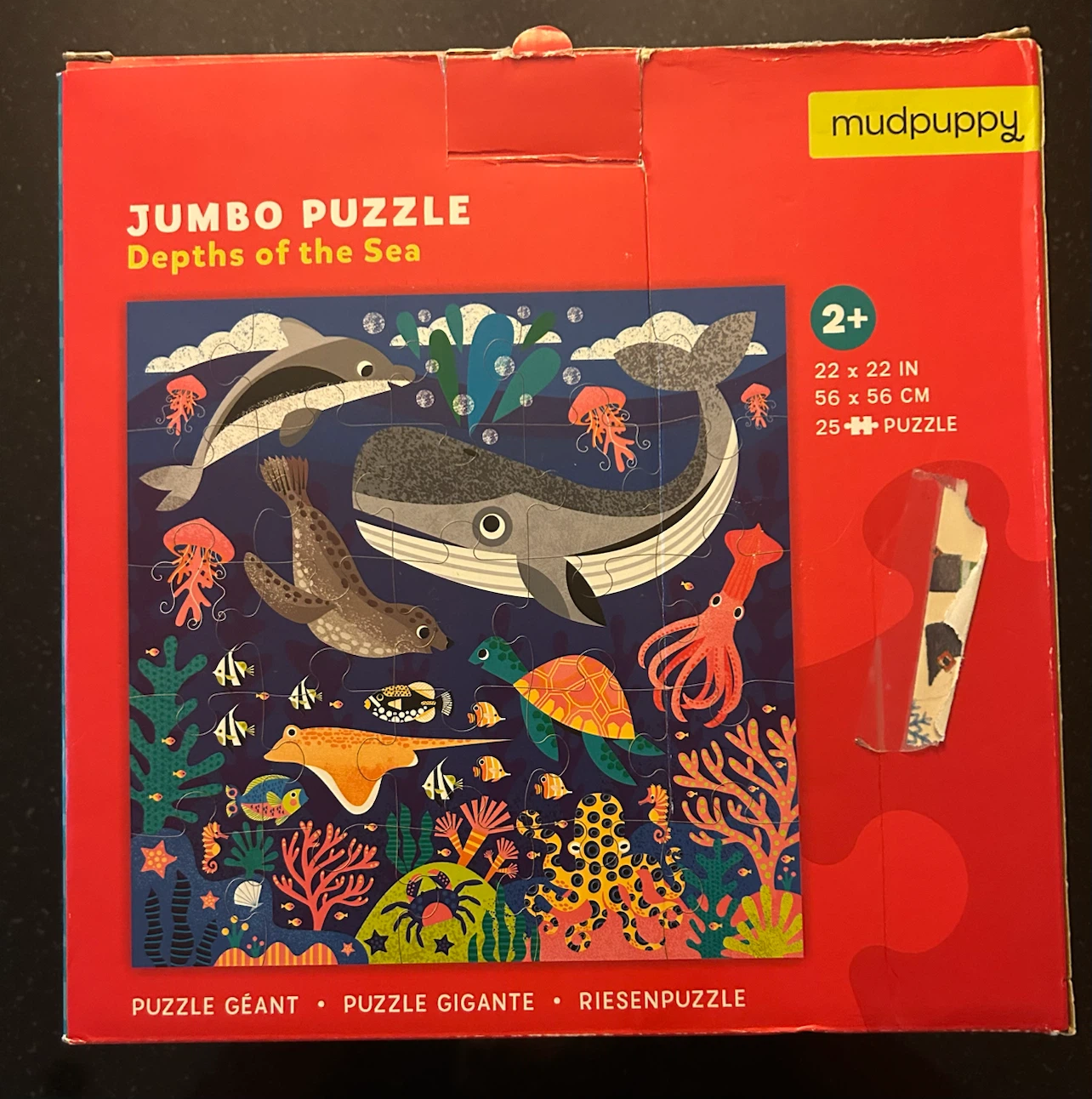 Mudpuppy Jumbo Puzzle - Depths of the Sea - photo 2