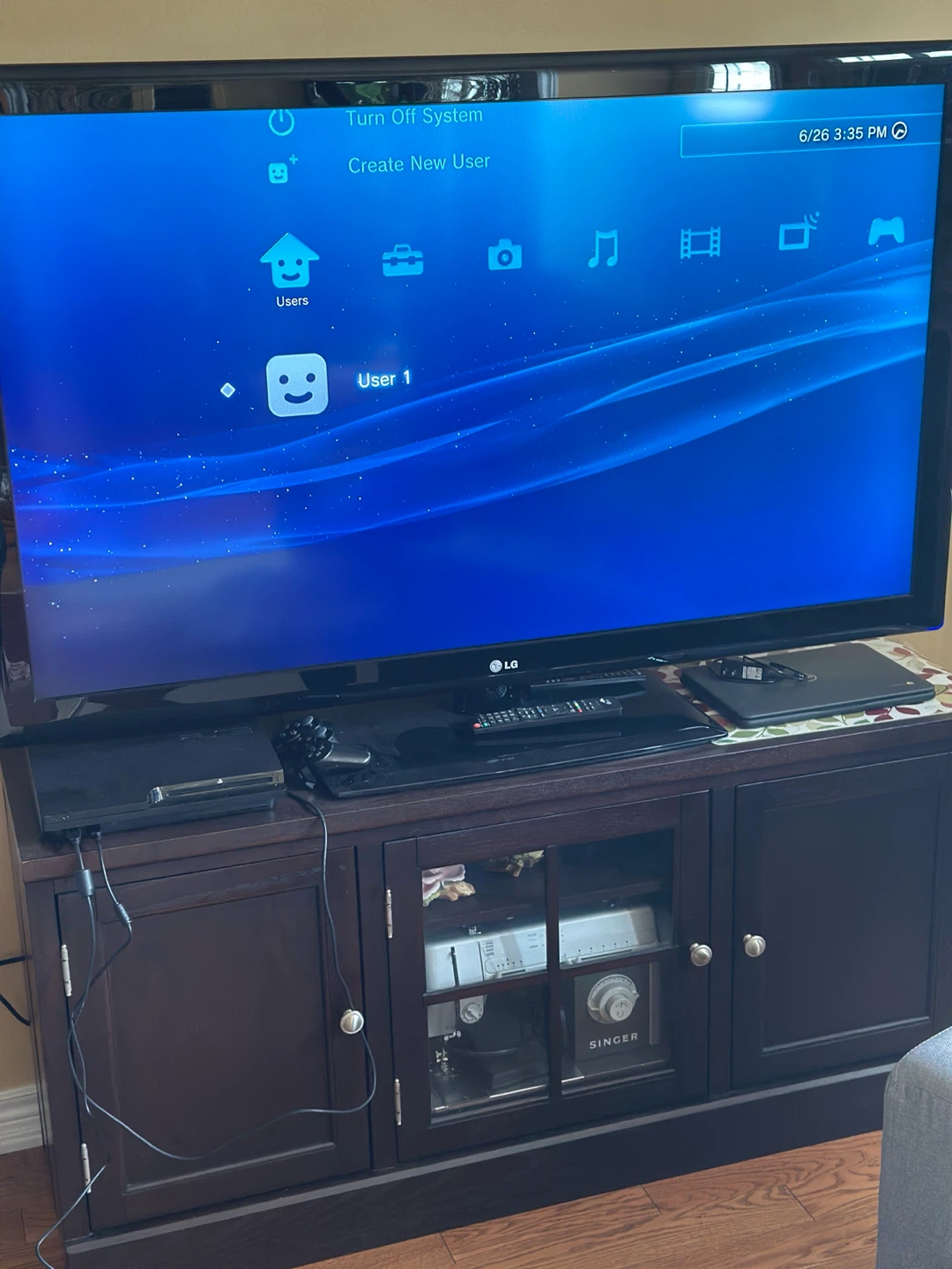 LG 55” Tv with stand/Entertainment Unit - photo 2