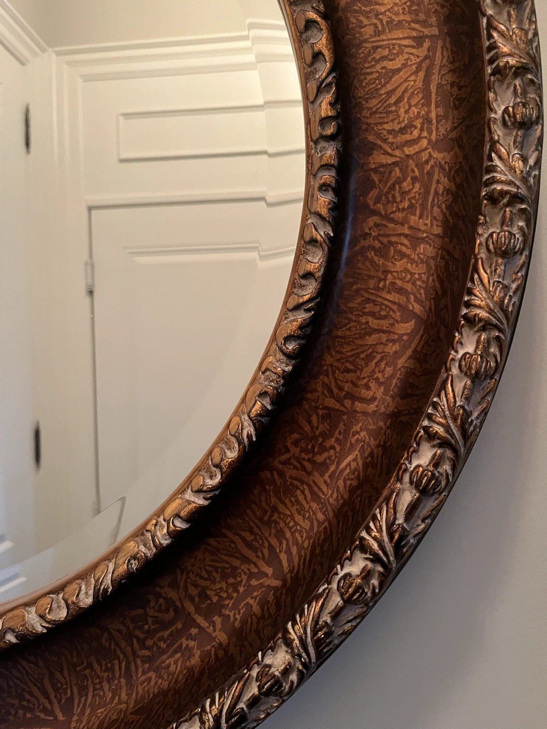 Decorative Round Wall Mirror - photo 2