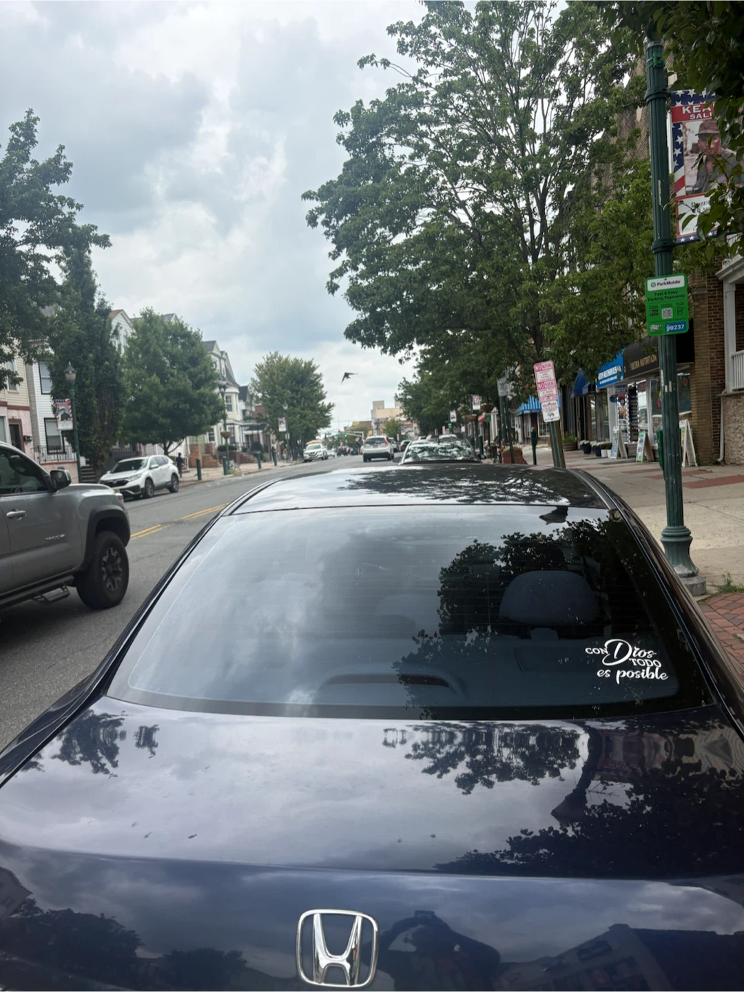 Dark Blue Honda Accord Sedan