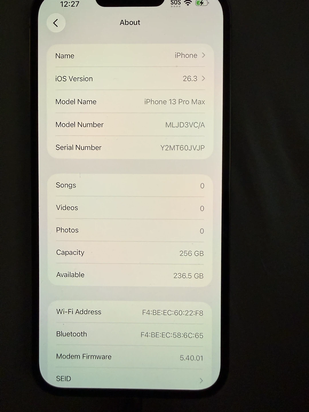 Apple iPhone 13 Pro Max 256 GB Sierra Blue - photo 4