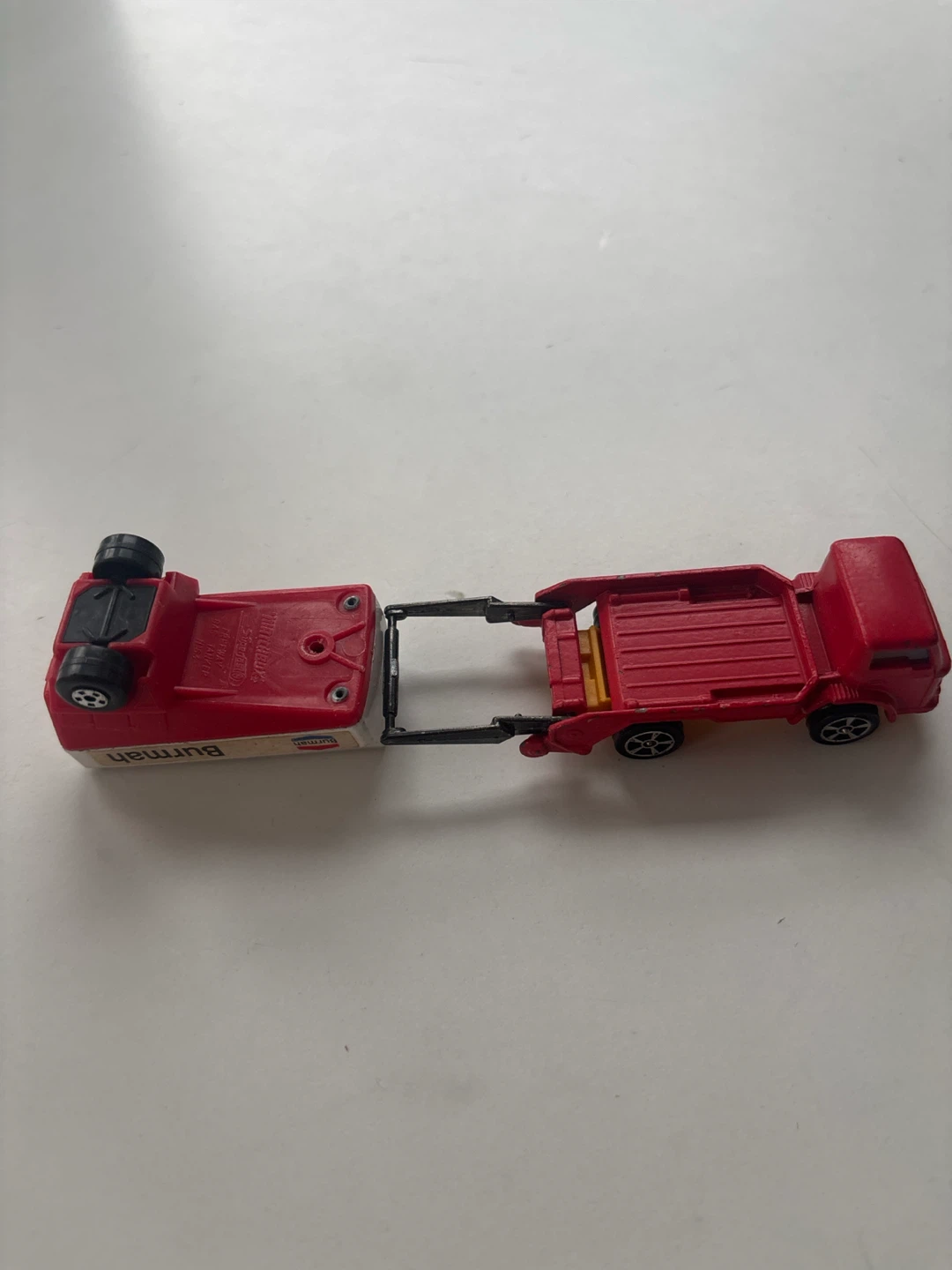 Corgi Juniors Ford D 1000 Burmah Tanker Truck Toy - photo 3