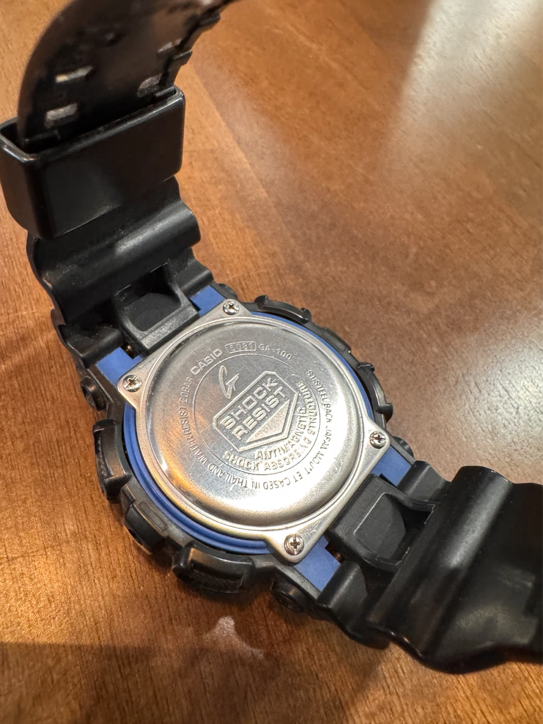 Casio G-Shock GA-100 – Black/Blue - photo 3