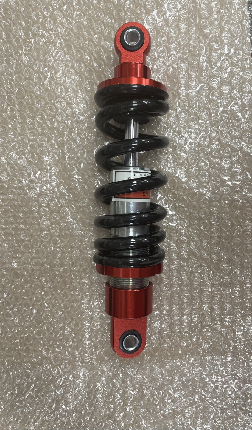 Red Rear Shock Damper Spring Suspension for Dirt Pit Bike - photo 4