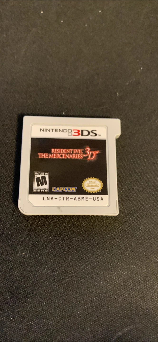 Nintendo 3DS Resident Evil The Mercenaries 3D Game