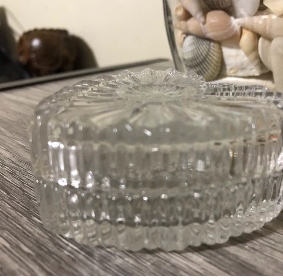 Cute Glass Heart Trinket Box - photo 4