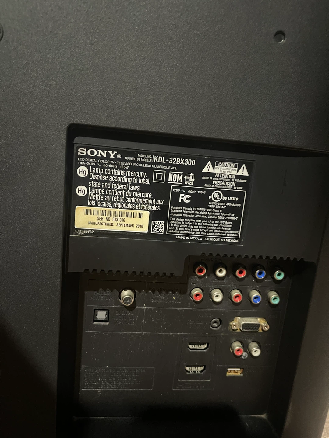 Sony KDL-32BX300 BRAVIA LCD TV - photo 2
