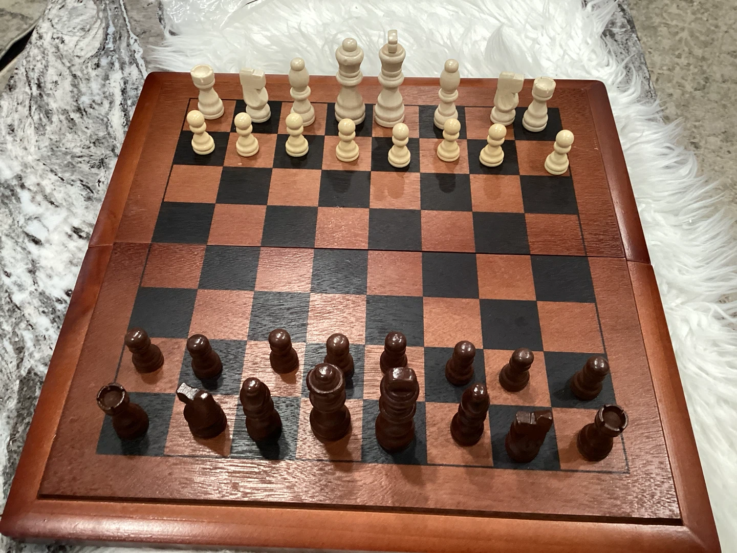 Wooden Chess Set Board Game