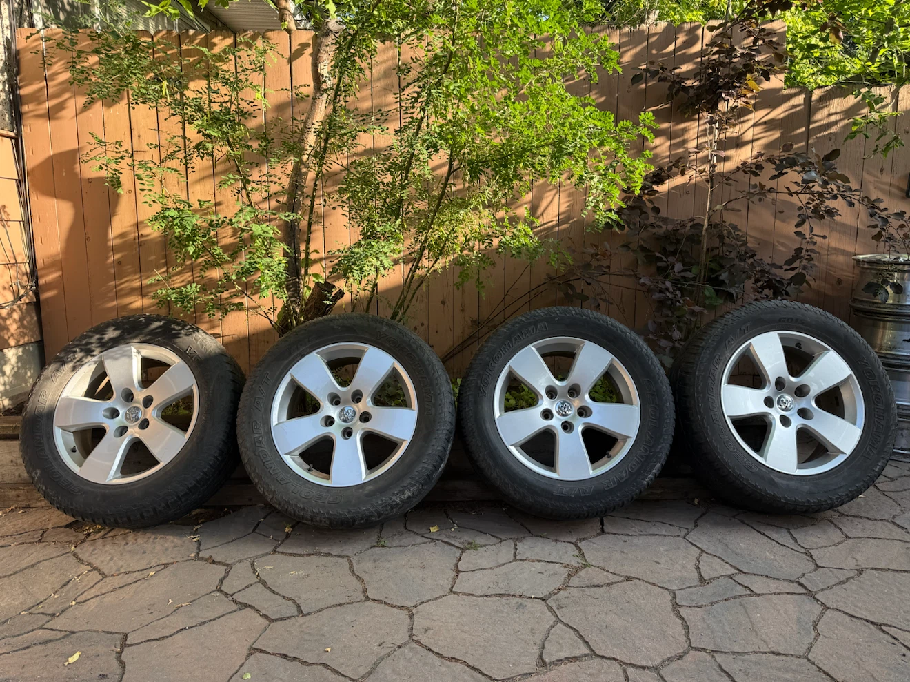 OEM Dodge Ram1500 Alloy Rims 5-Spoke 20”Silver Painted 2002-2018
