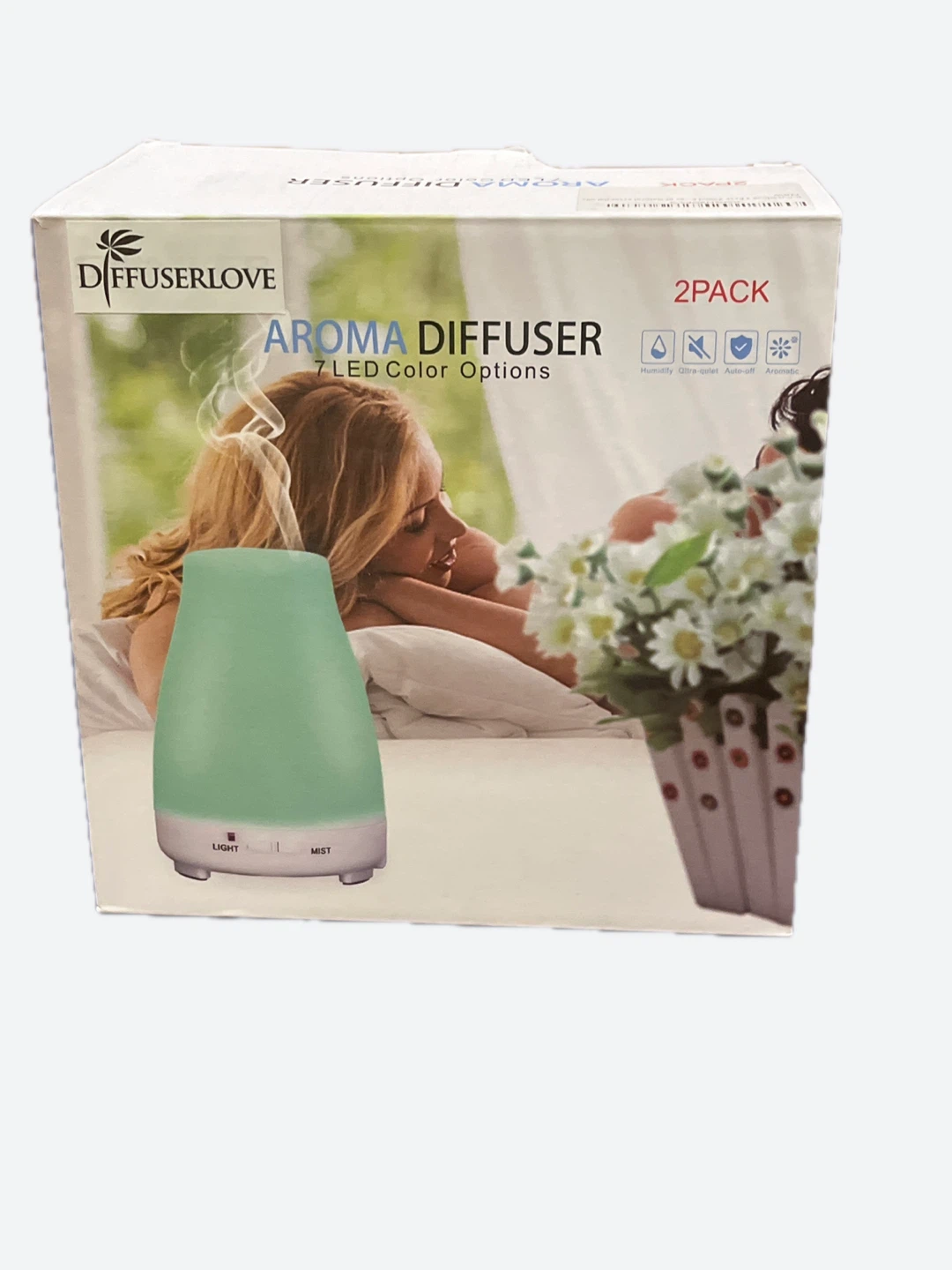 Diffuserlove Aroma Diffuser 2 Pack