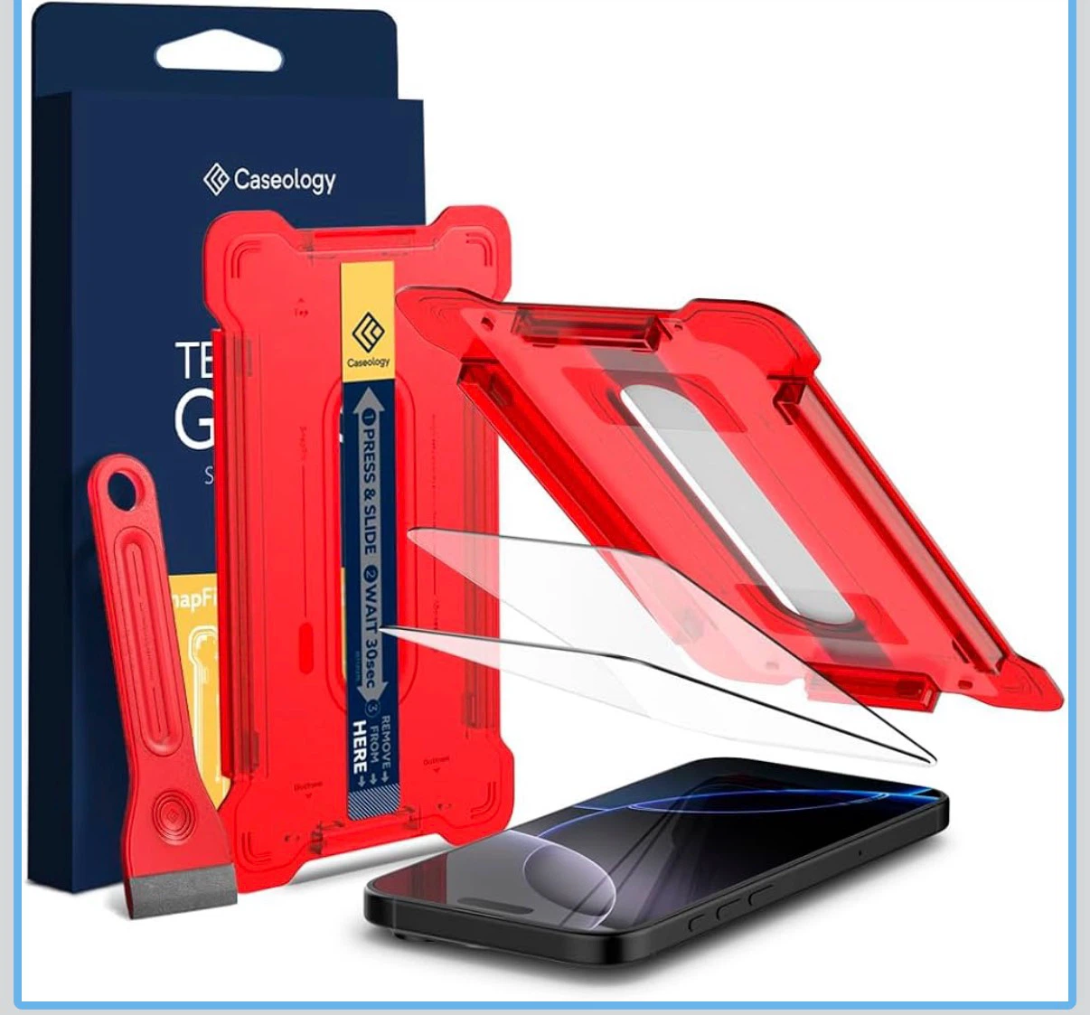Caseology Tempered Glass - Iphone 16 / 17 pro max