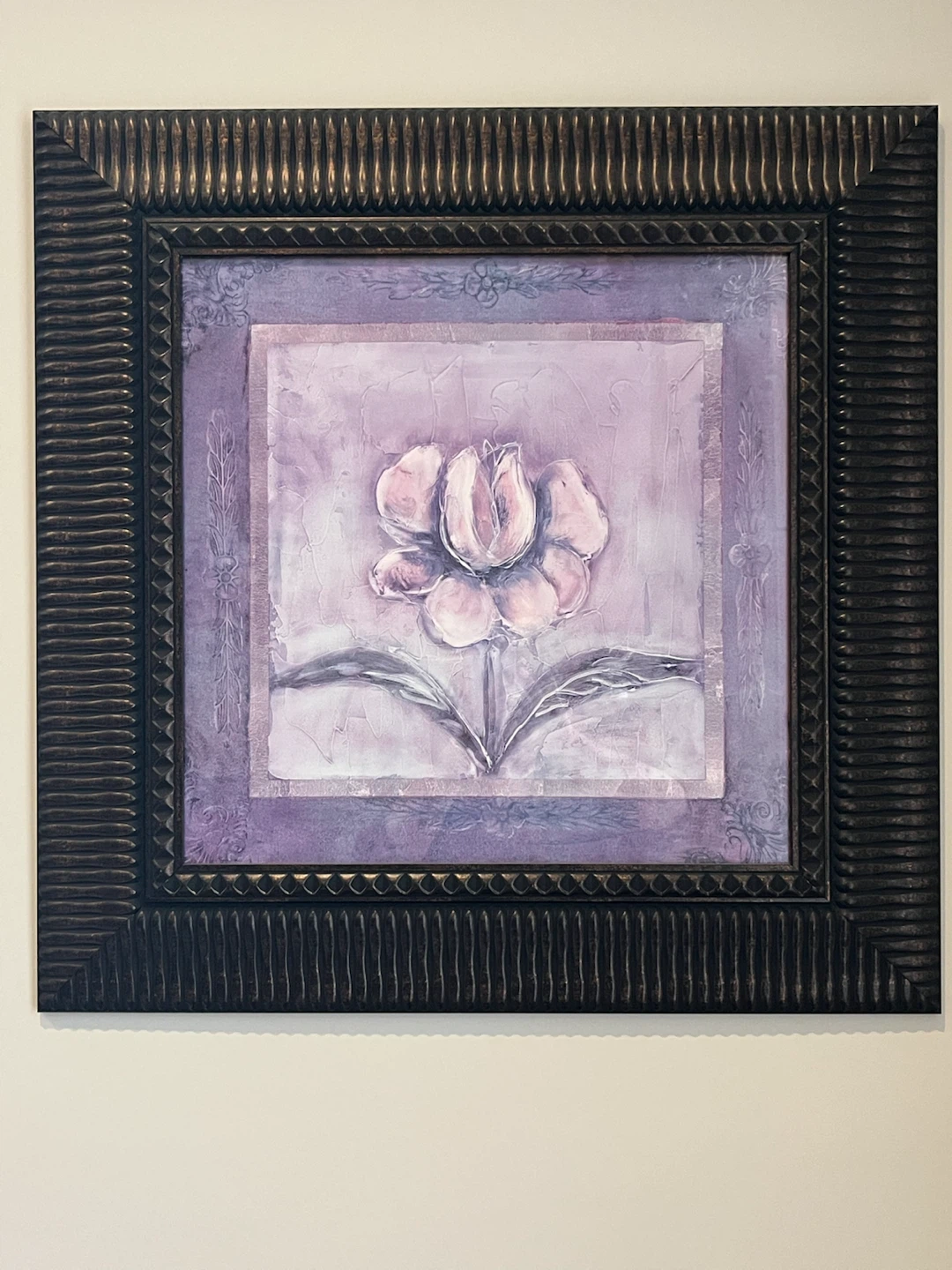 Set of Framed Floral Artwork
