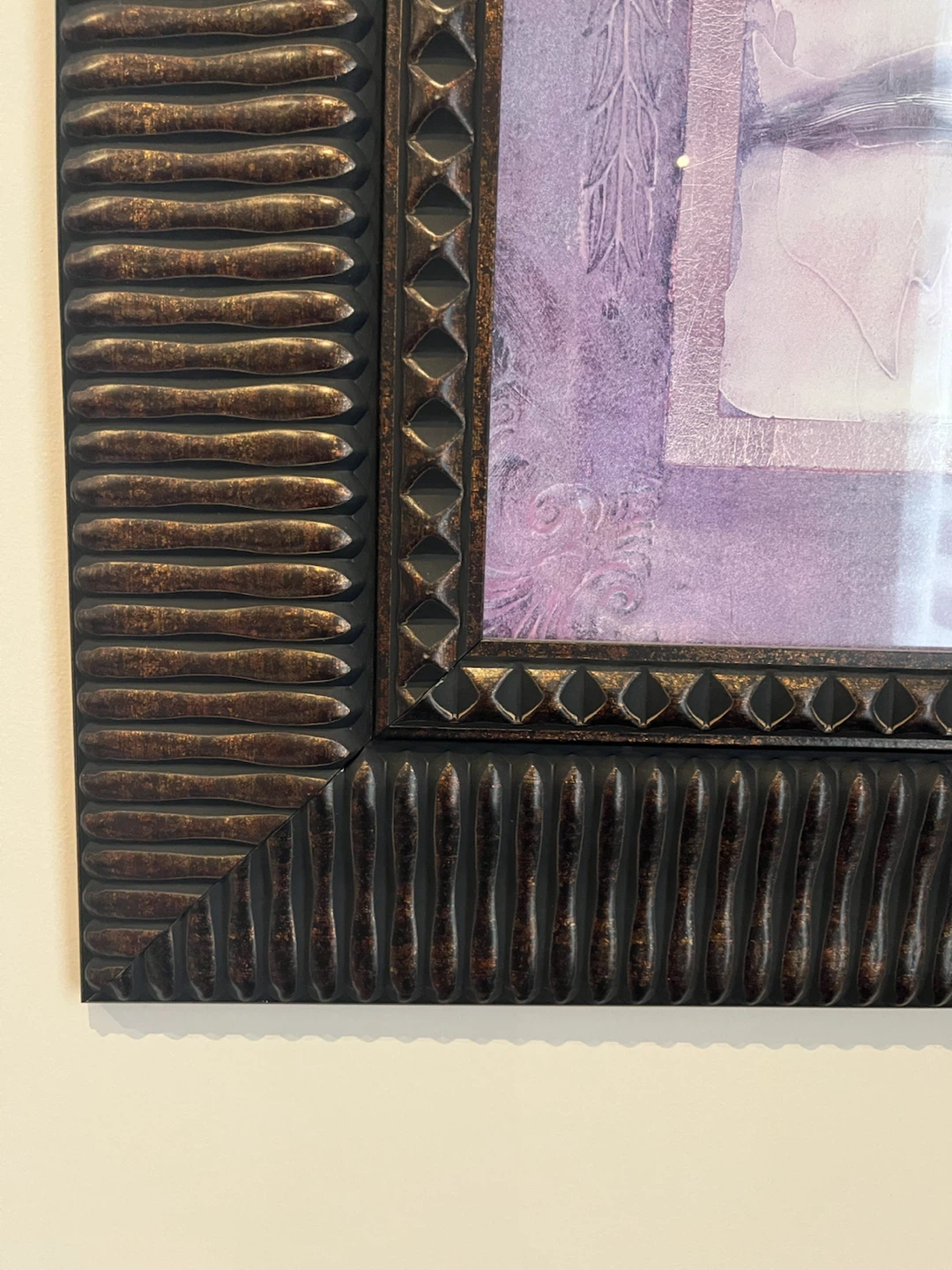 Set of Framed Floral Artwork - photo 2
