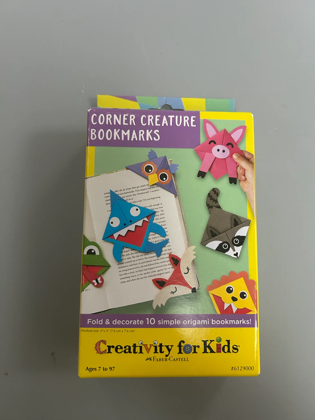 Creativity for Kids Corner Creature Bookmarks Craft Kit