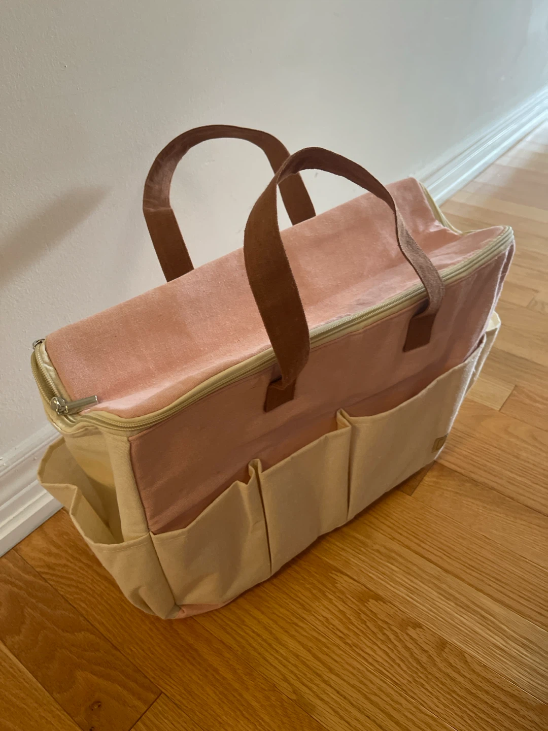 Pink Insulated Lunch Bag Tote