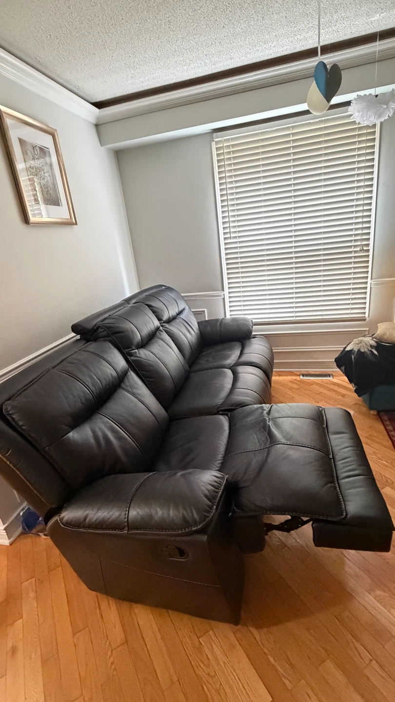 3 seater recliner sofa (manual) - photo 2