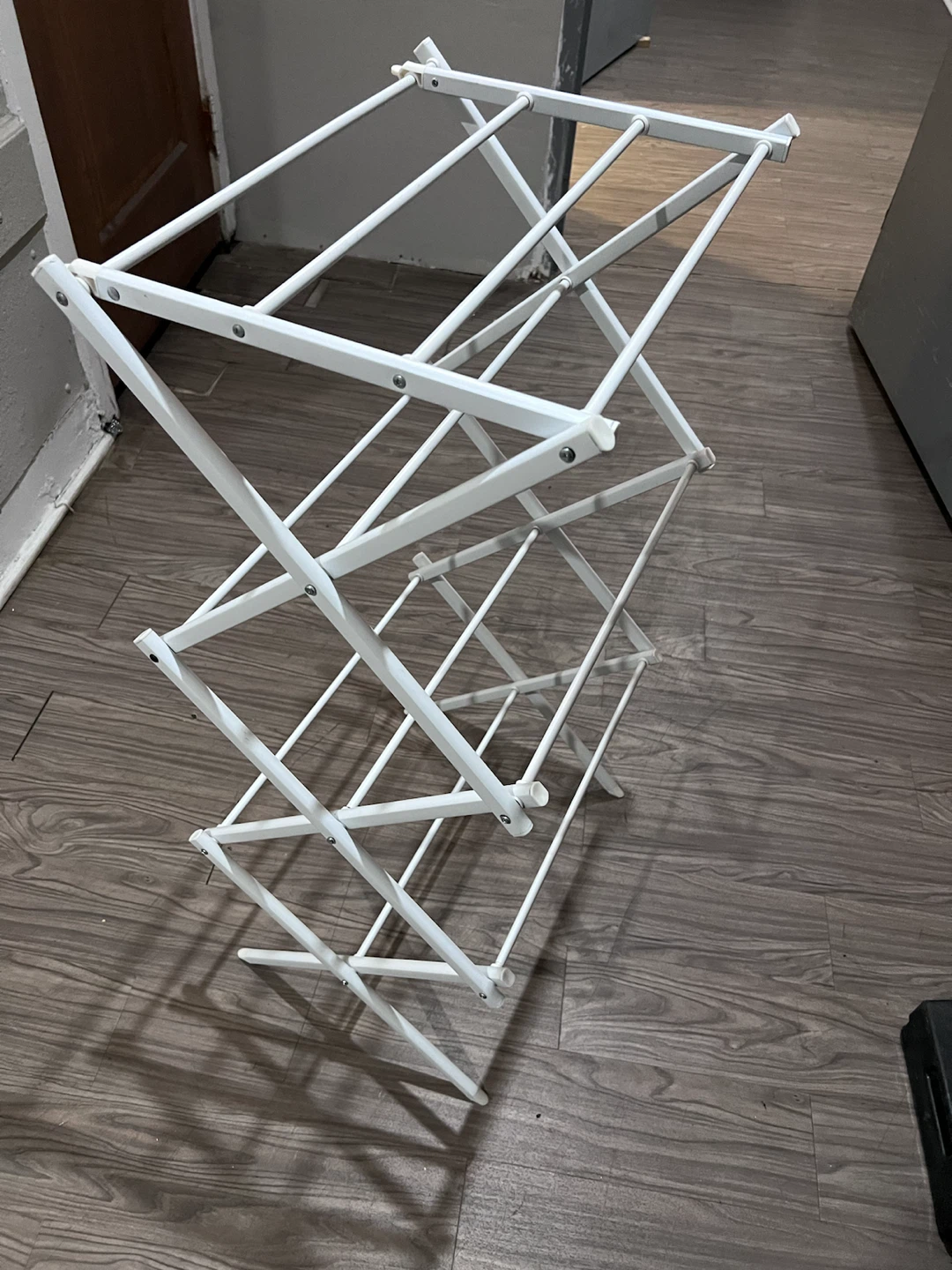 White Folding Drying Rack - photo 2