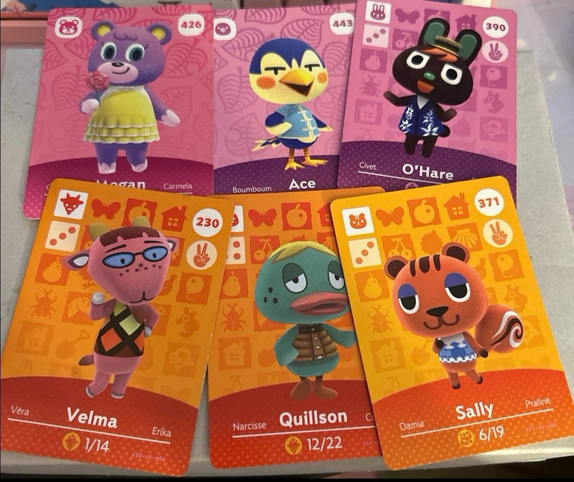 Animal Crossing Amiibo Cards