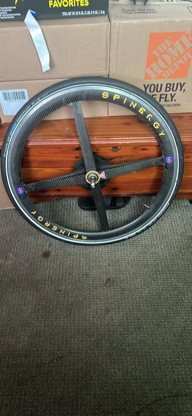 SPINERGY Carbon Fiber Bicycle Wheel