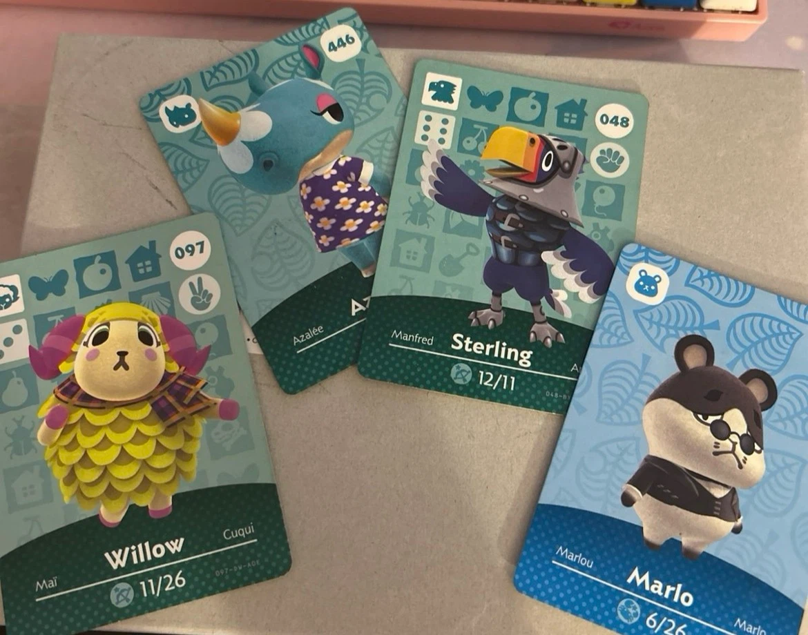 Animal Crossing Amiibo Cards