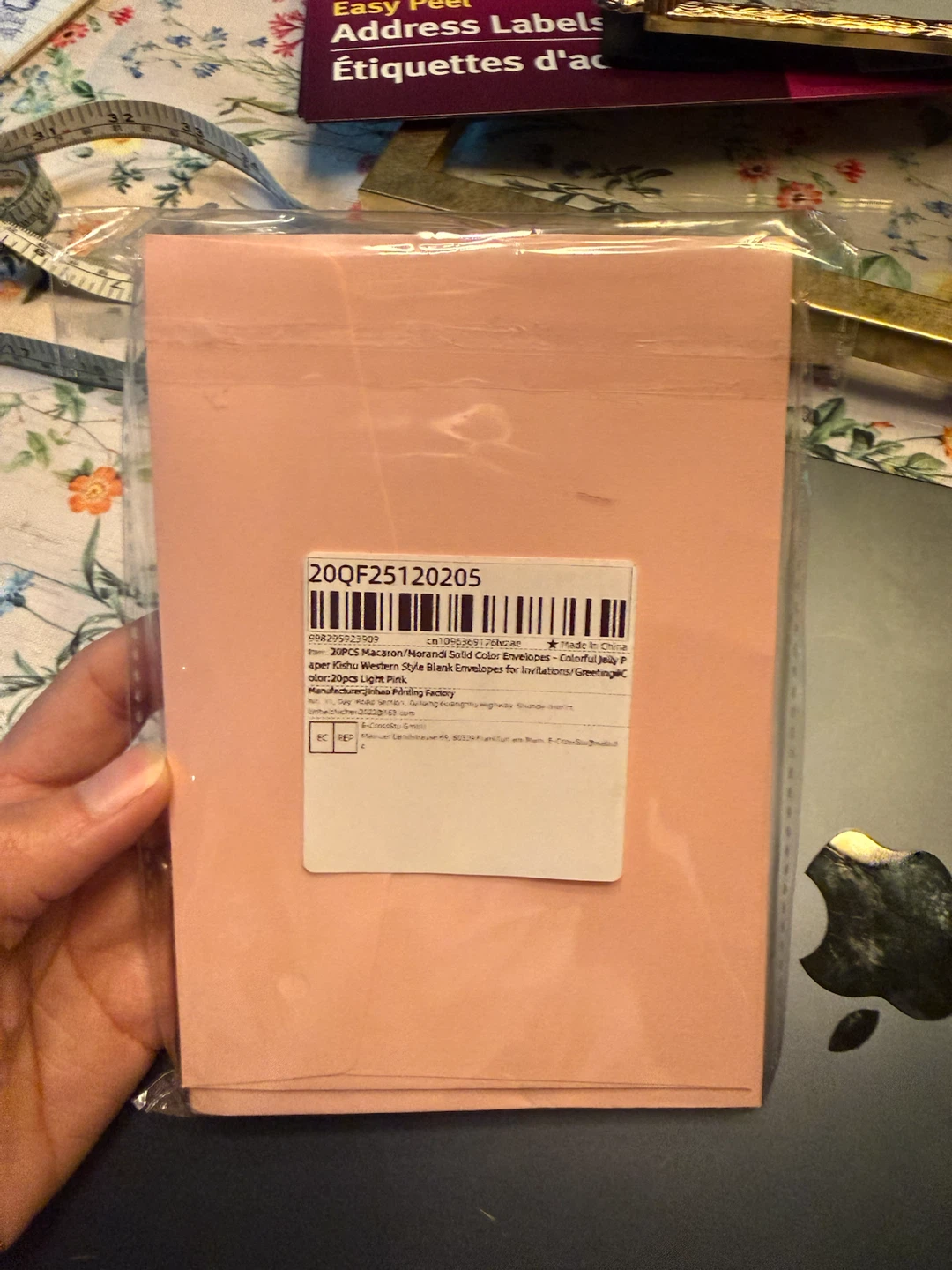 Light Pink Envelopes (20 pcs) - photo 4