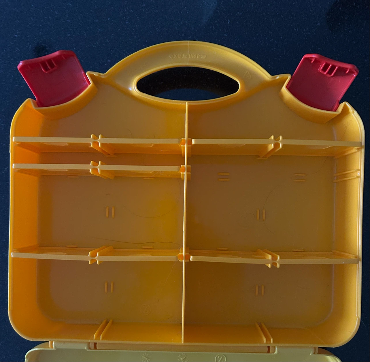 Yellow Lego Storage Case - photo 4