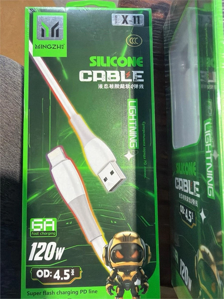 Apple Lightning Cable (3pcs) - New/Sealed