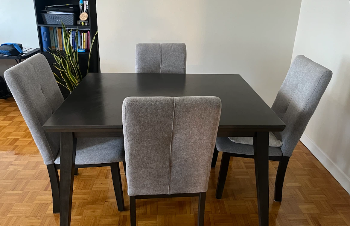 Dining Table Set with 4 Chairs - photo 2