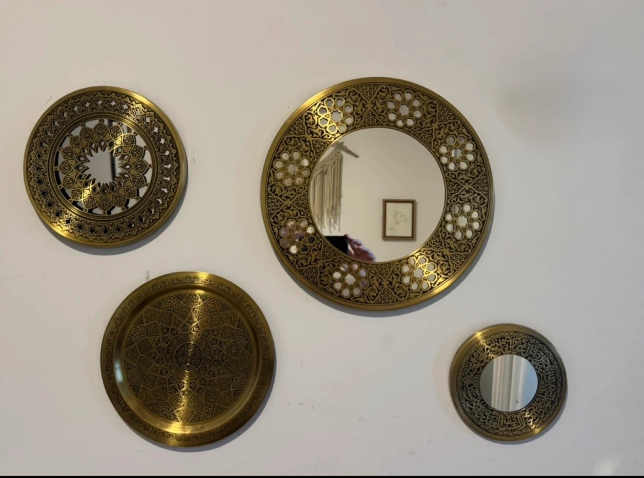 MOVE OUT SALE - MAKE AN OFFER - Wall Mirror & Tray Set