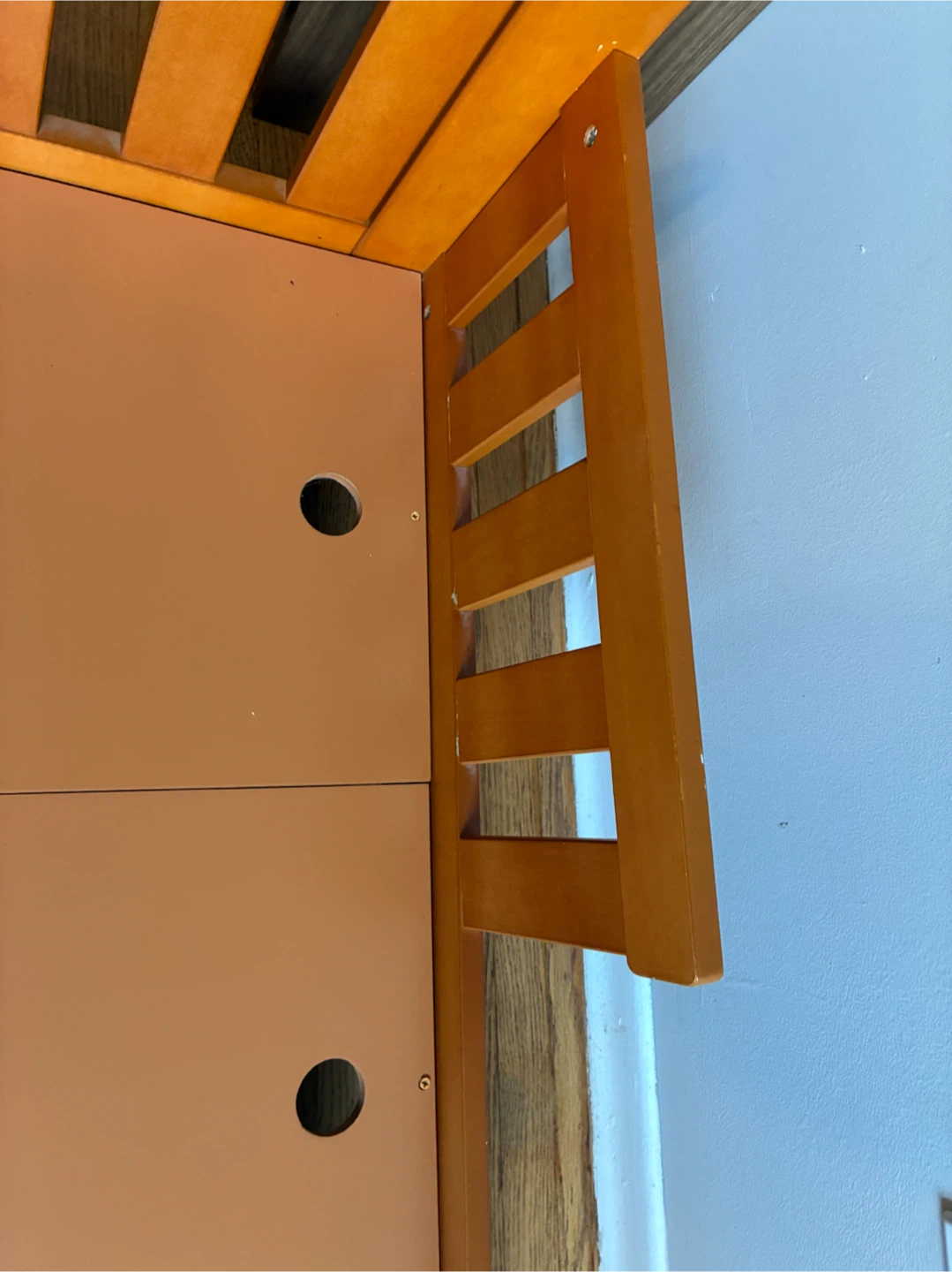 KidKraft Wooden Toddler Bed - Orange - photo 4