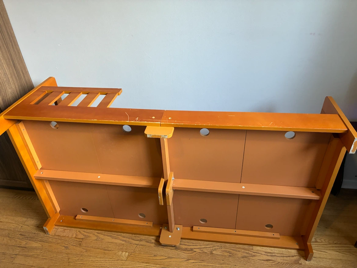 KidKraft Wooden Toddler Bed - Orange - photo 5