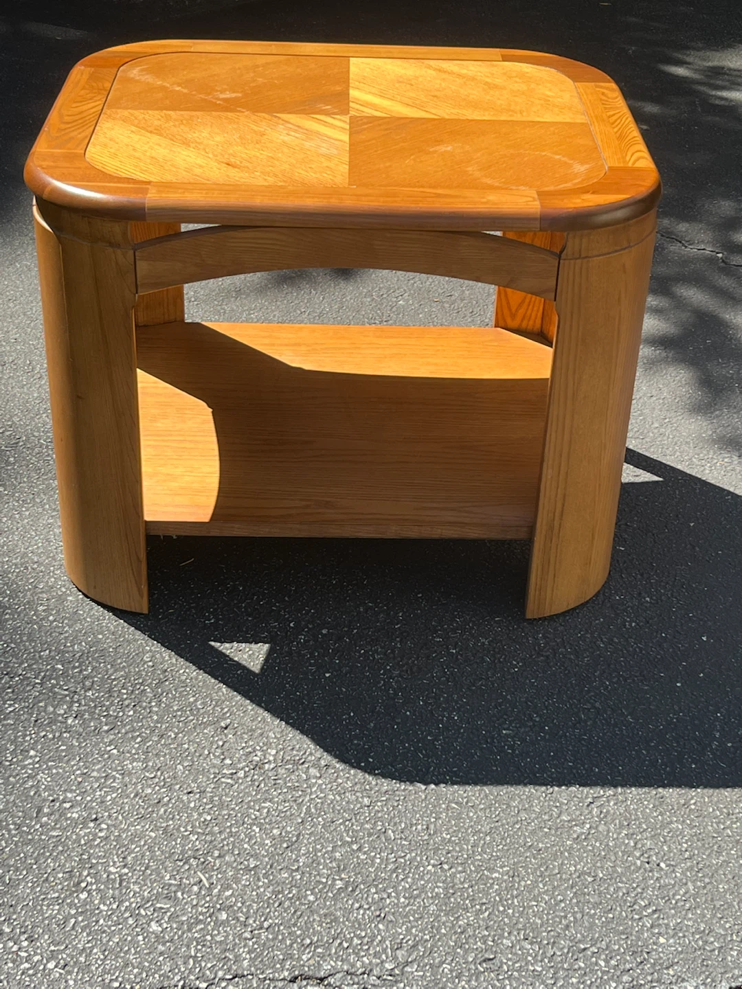 Bassett Wood End Table USA made