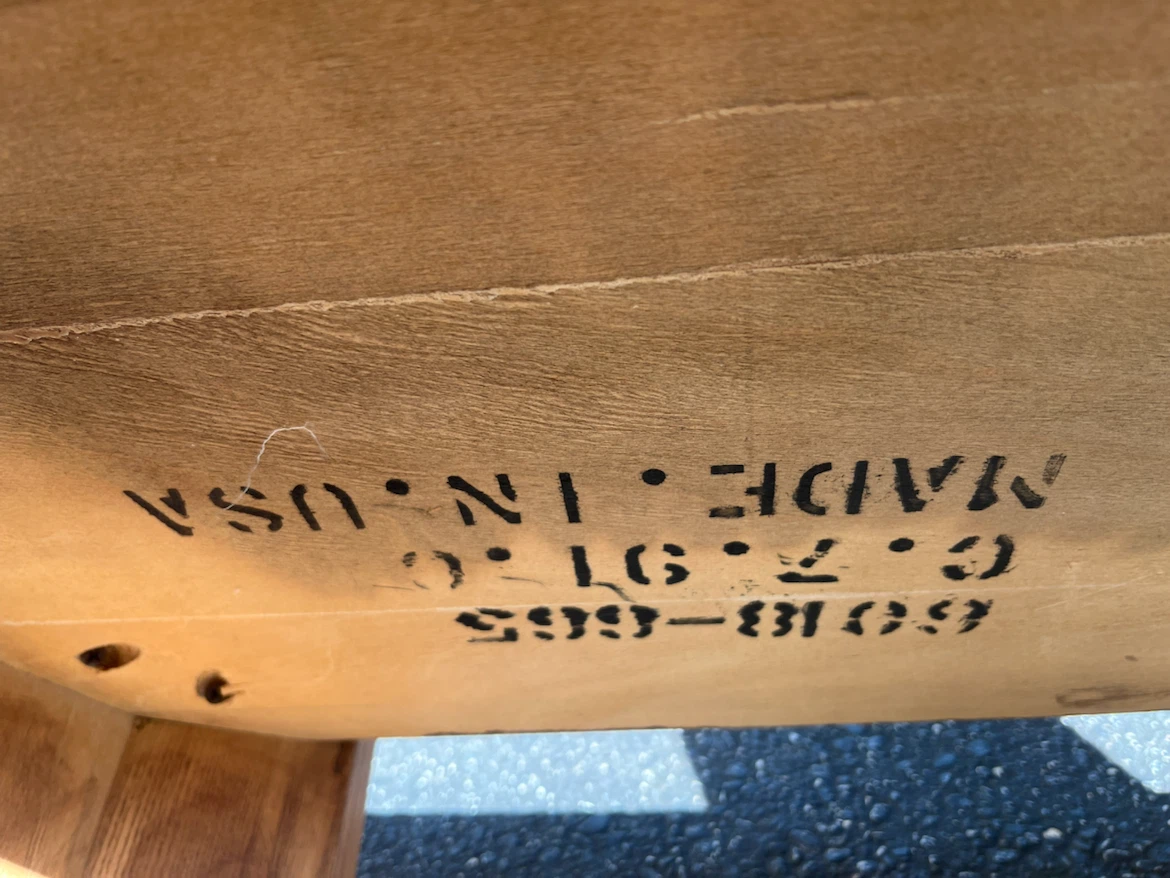Bassett Wood End Table USA made - photo 4