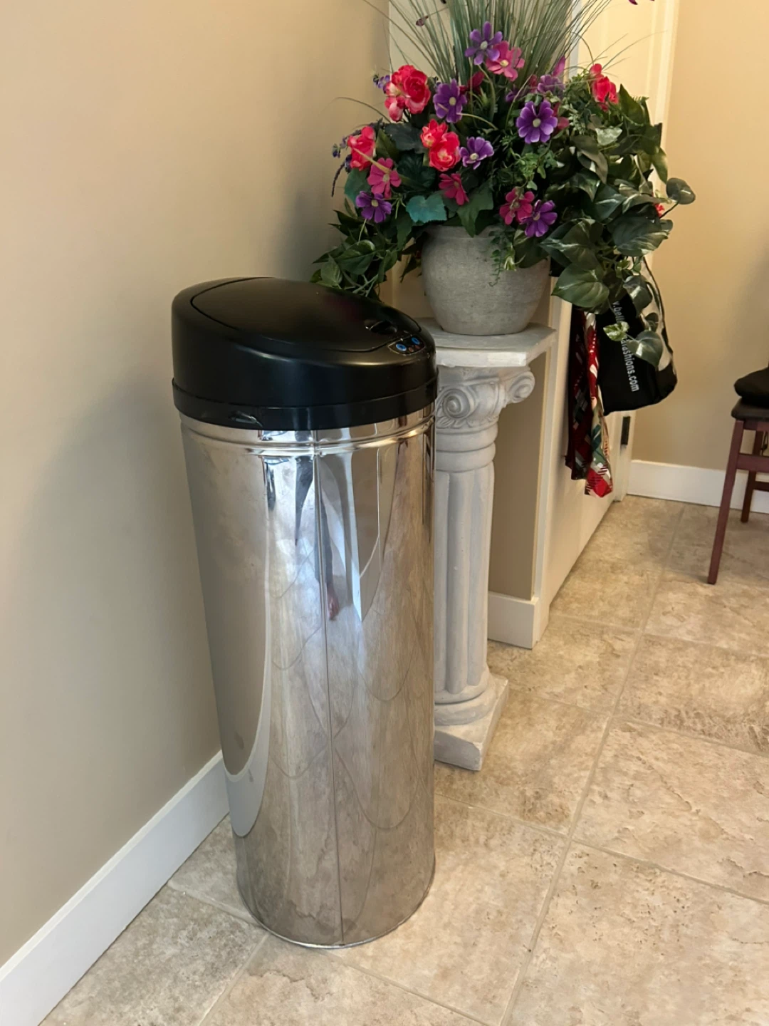 Stainless Steel Automatic Trash Can