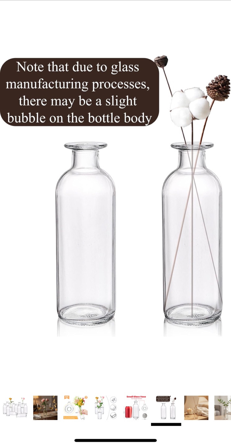 Set of 12 Glass Bud Vases - photo 5