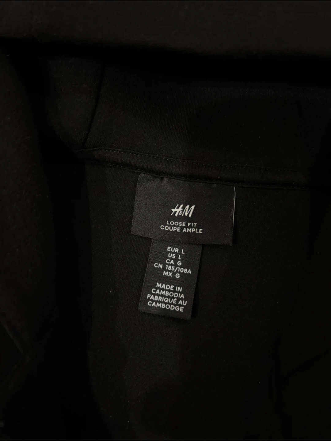 H&M two-zipped black Hoodie - photo 2