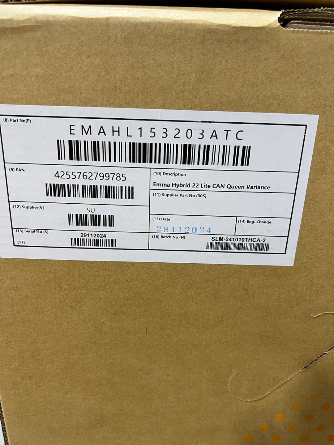 Emma Hybrid 22 Lite CAN Queen Variance Mattress - photo 3