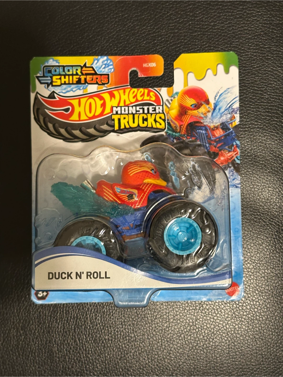 Hot Wheels Monster Trucks Color Shifters Duck N' Roll Toy - photo 3