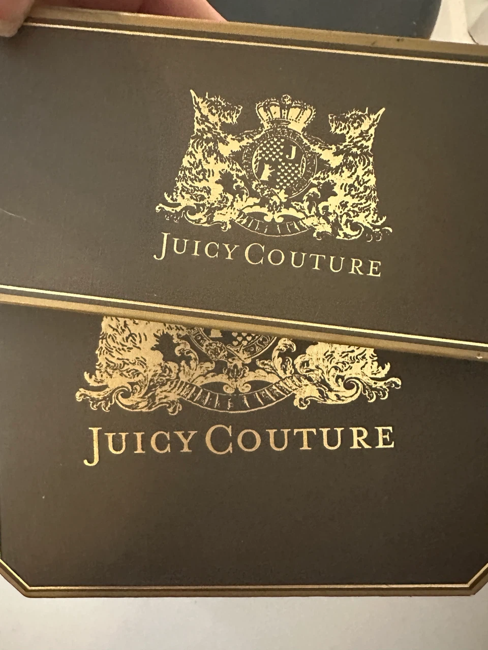 Juicy Couture Gold Tone Necklace & Bracelet Set
