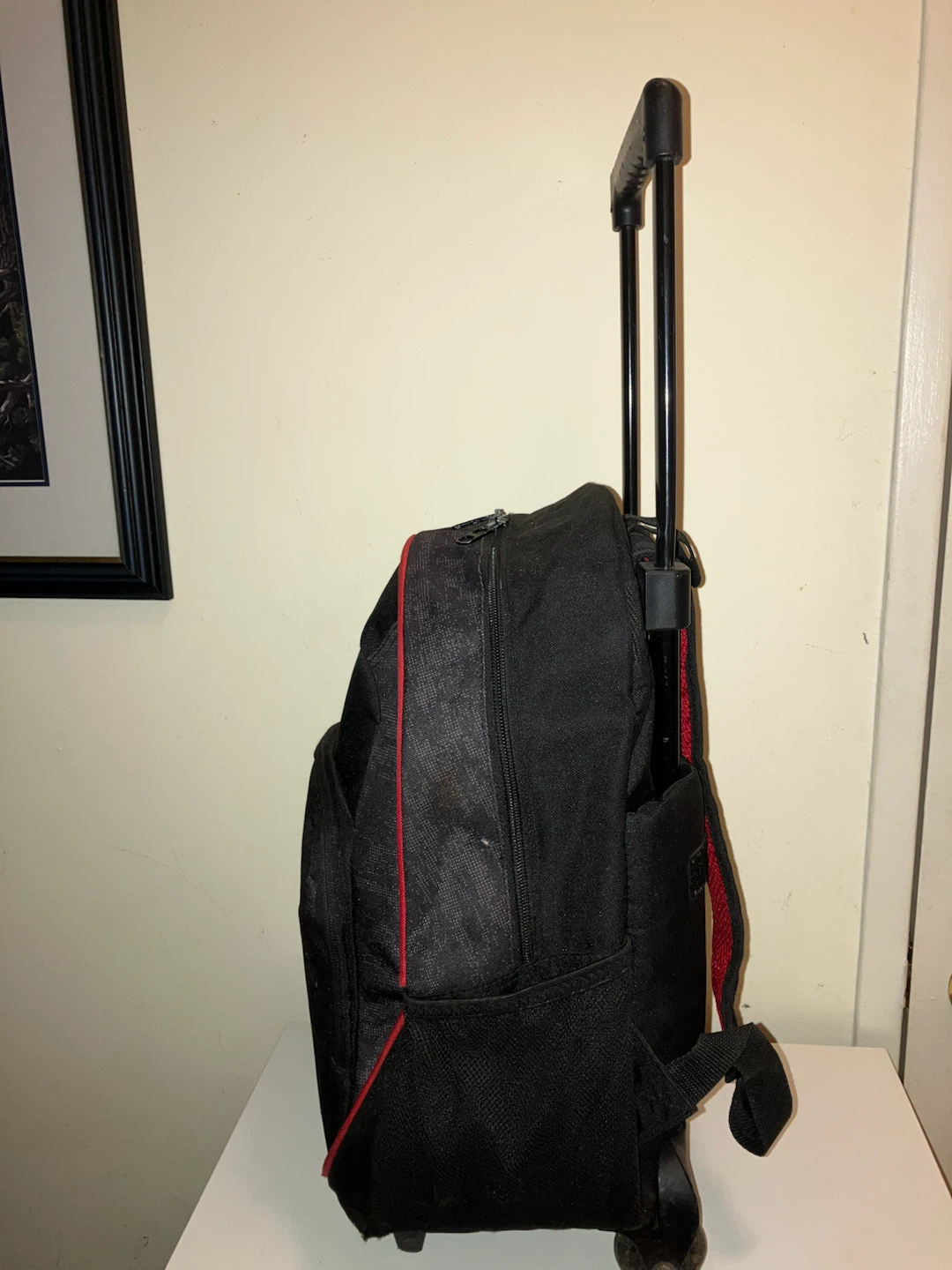 Puma Black & Red Rolling Backpack - photo 4