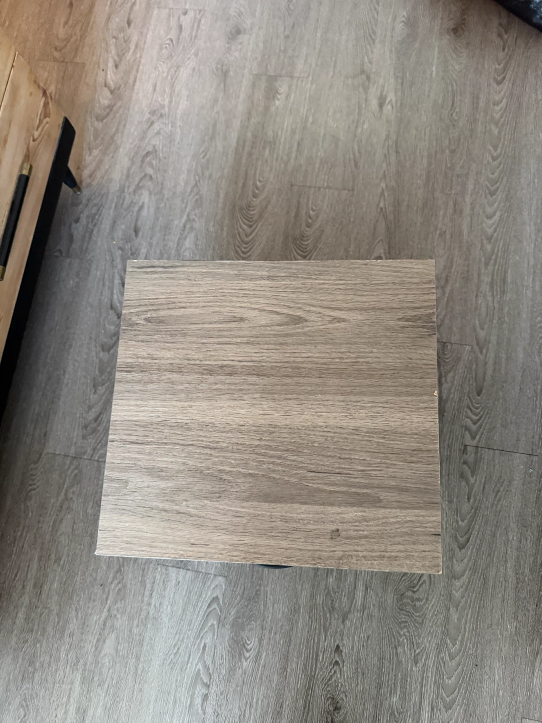 Wooden Nightstand with Drawer - photo 2