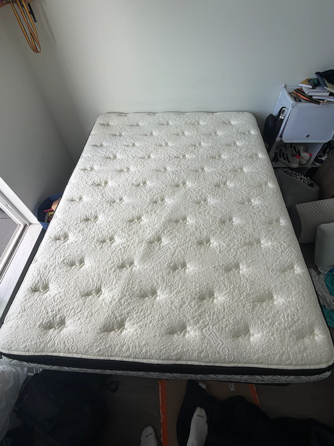 Queen Spring Air Mattress - cooling