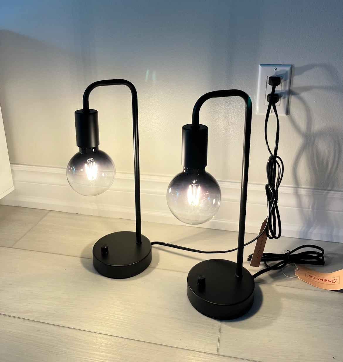 New modern set of table lamps - photo 2