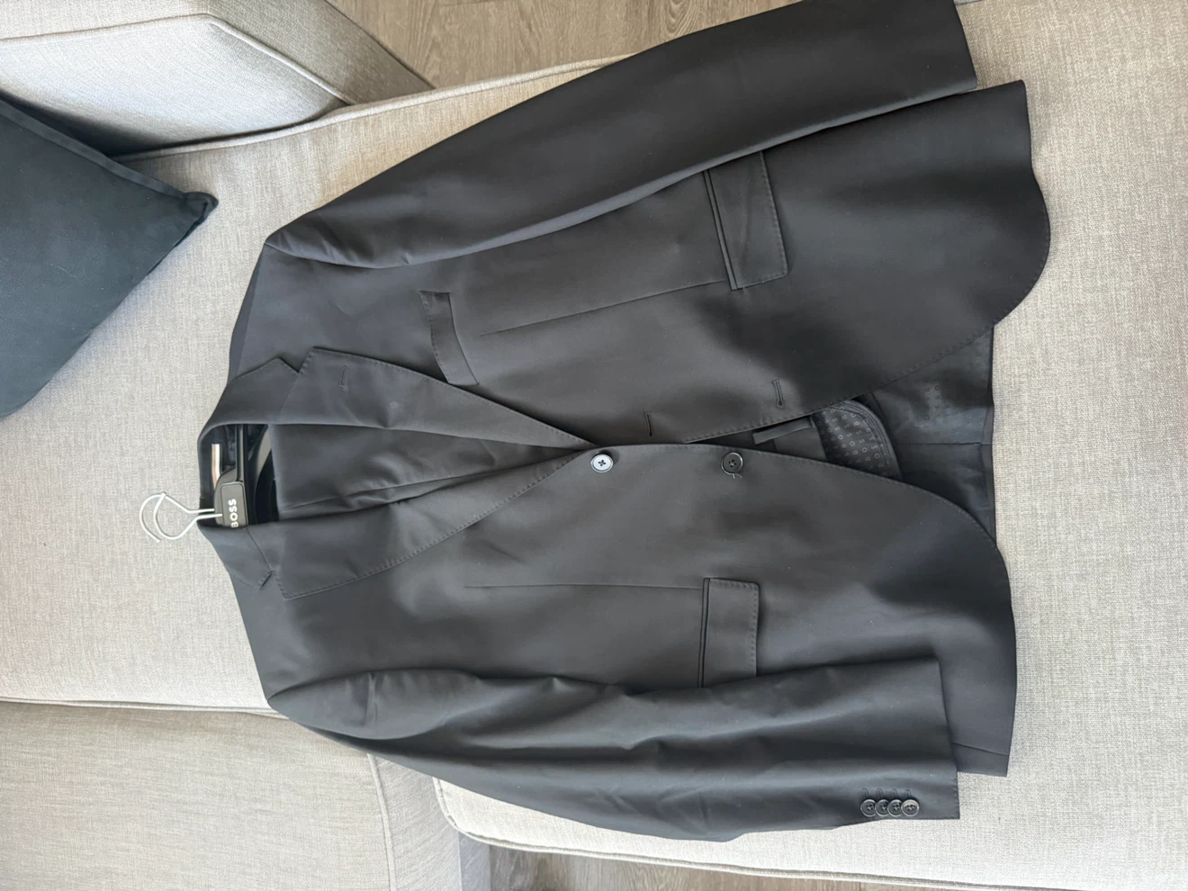 BOSS The Suit Black Blazer & Trousers