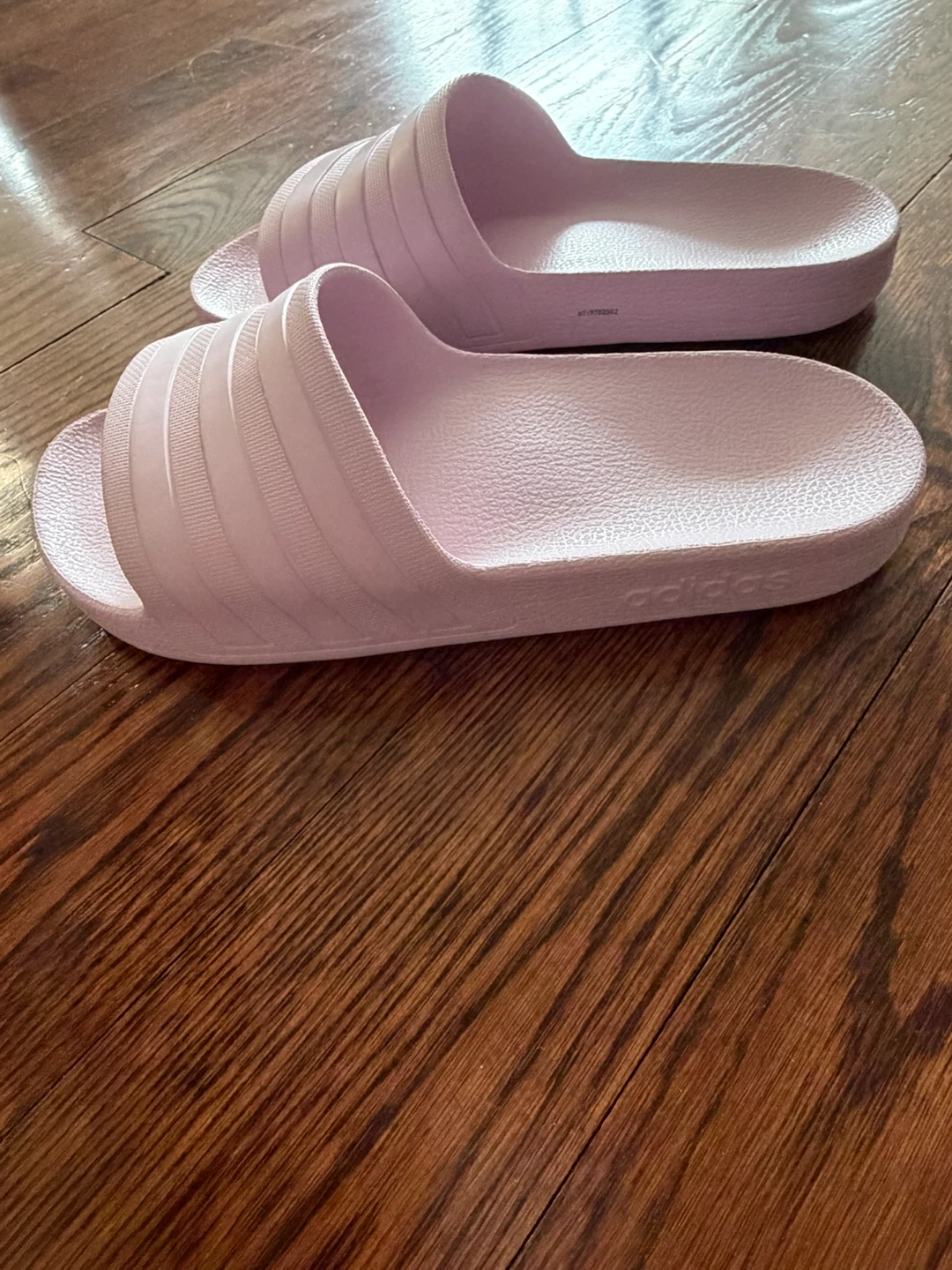 Adidas Pink Slides - like new - photo 2