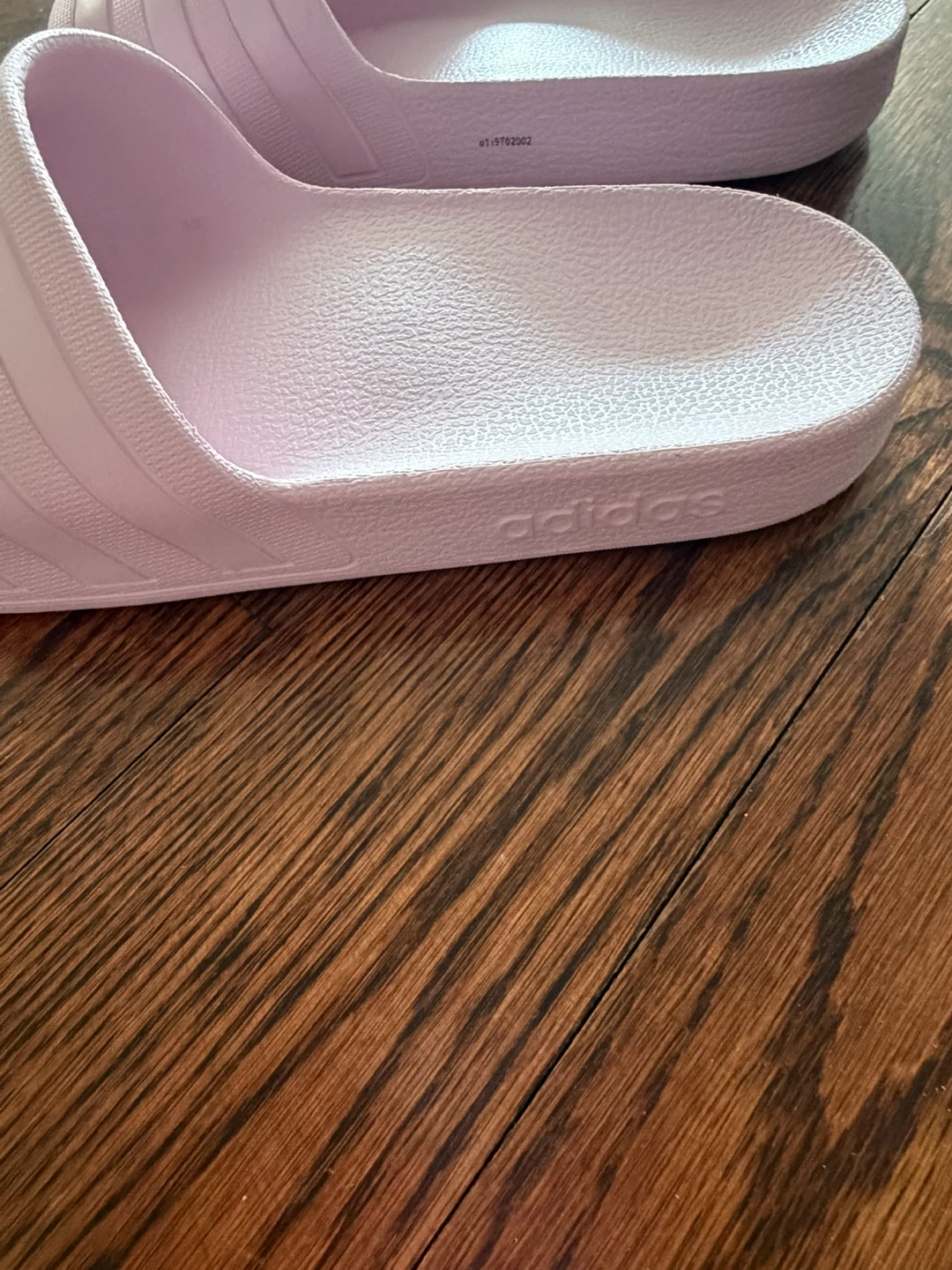 Adidas Pink Slides - like new - photo 3